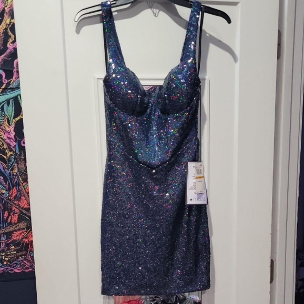 Sparkling Sequin Mini Dress